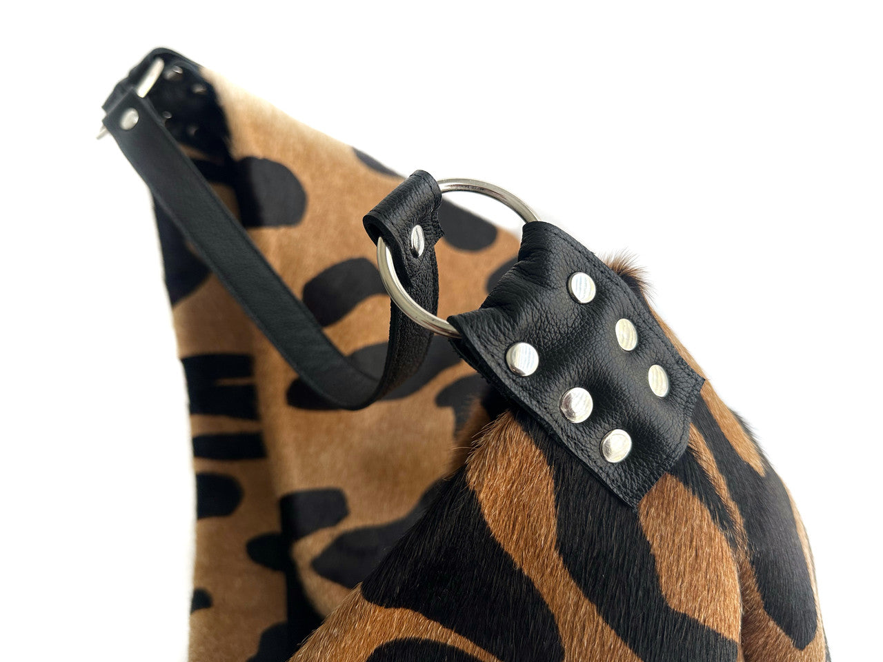 Jaguar Print Shoulder Bag