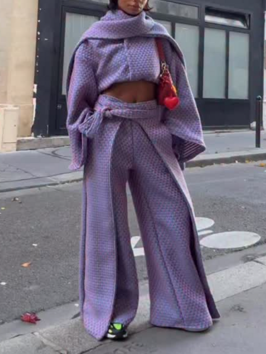 Fashion Trendy Pants Suit