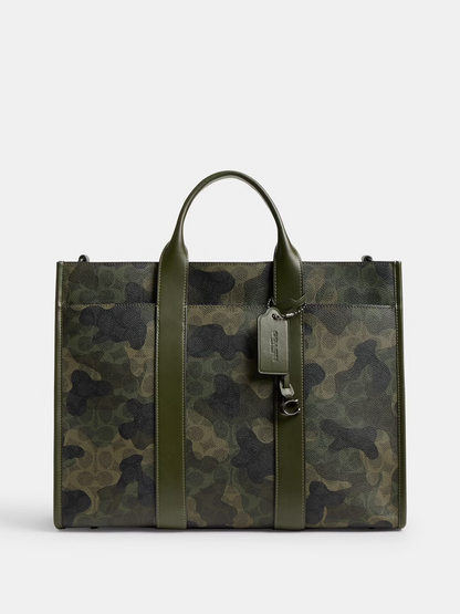 WESLEY TOTE IN SIGNATURE CAMO PRINT