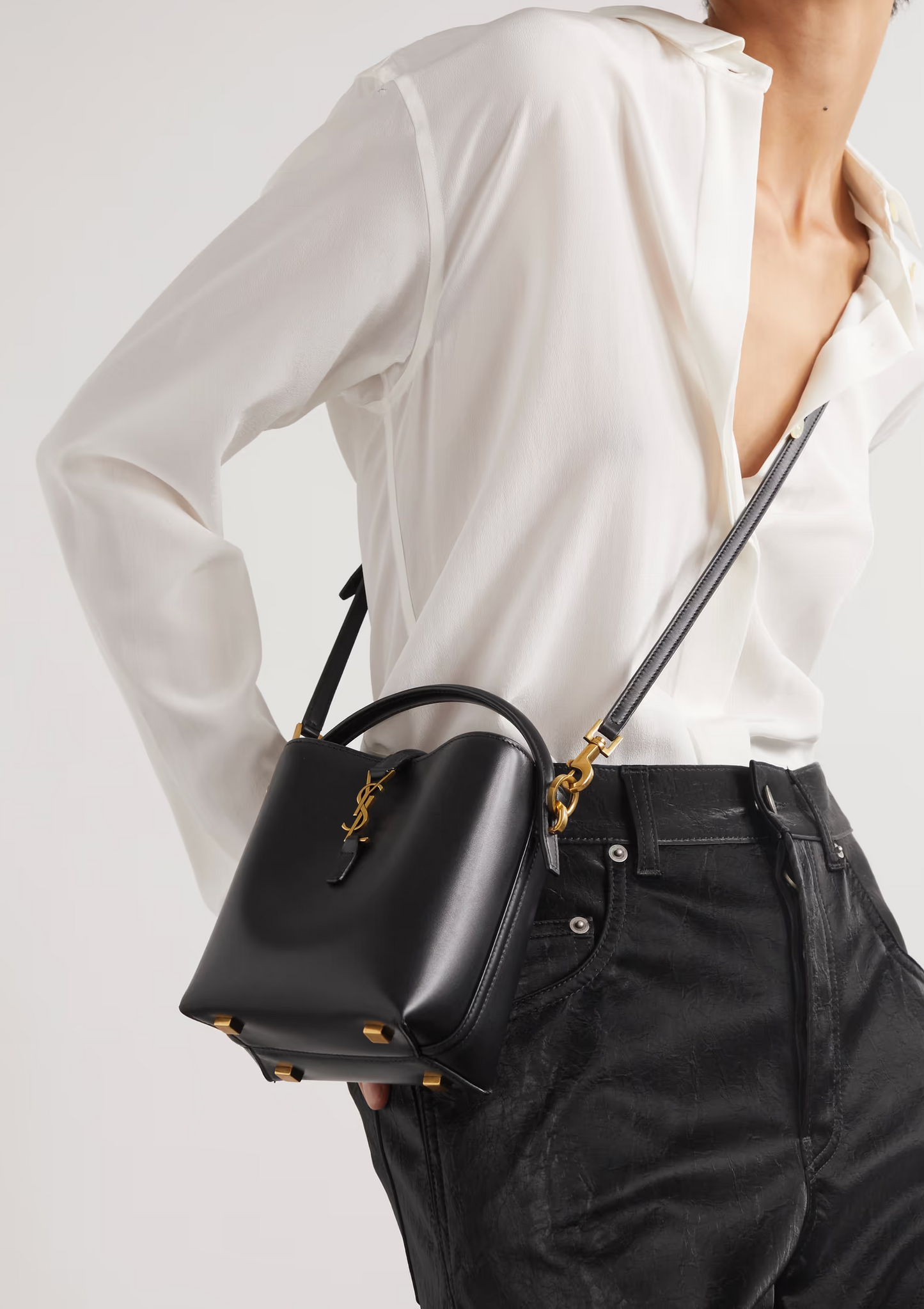 (⏰Last Day Promotion $10 OFF)-Mini Patent Leather Handbag