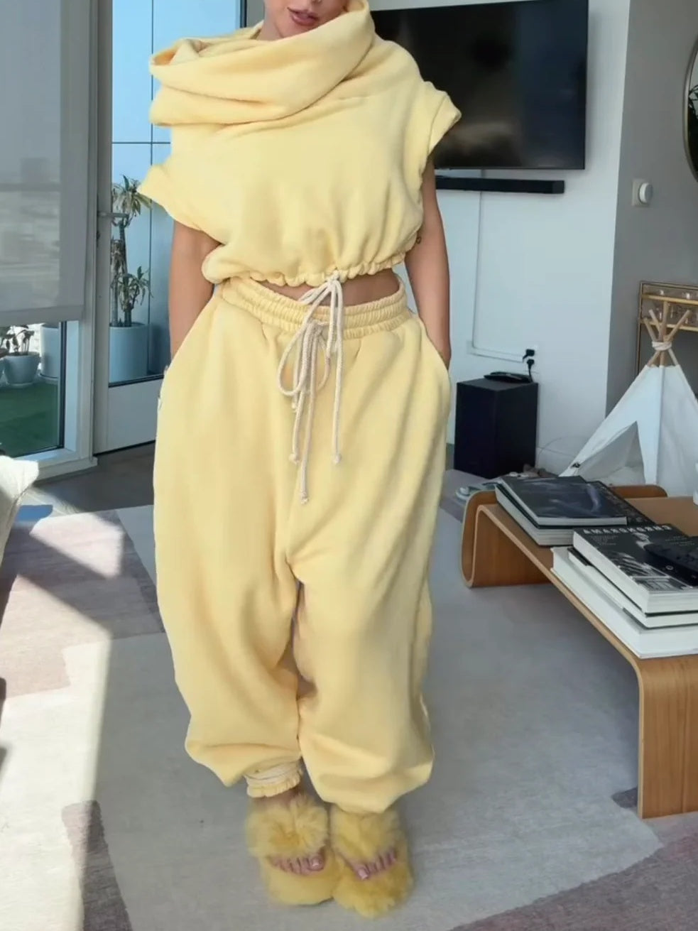 Cloud Fleece Two Pieces Set