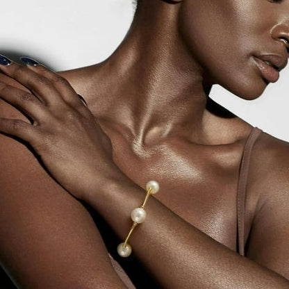 Crystal Pearl Blessing Bracelet