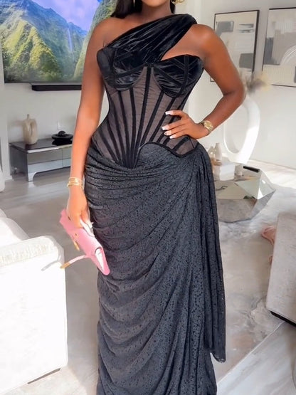 Long Mermaid Evening Gowns