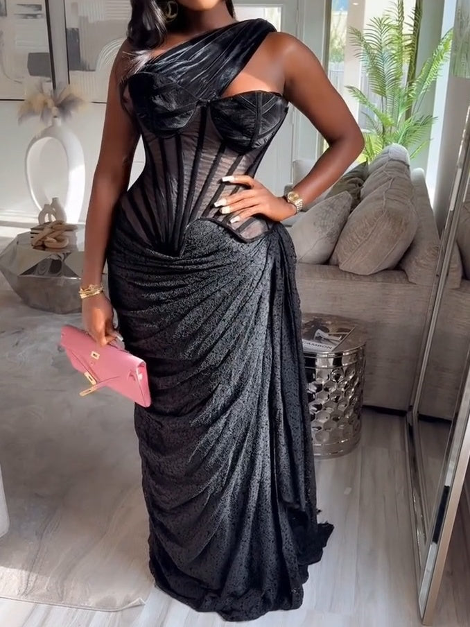 Long Mermaid Evening Gowns