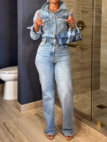 Denim Jumpsuit