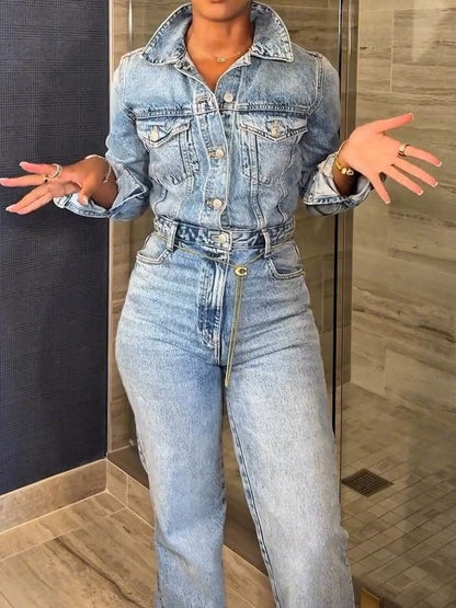 Denim Jumpsuit