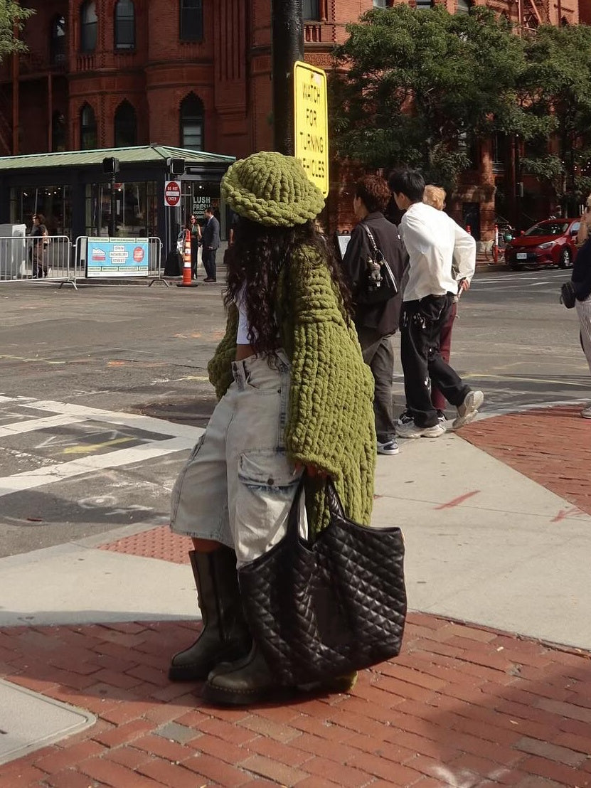 Solid Chunky Bucket Hat