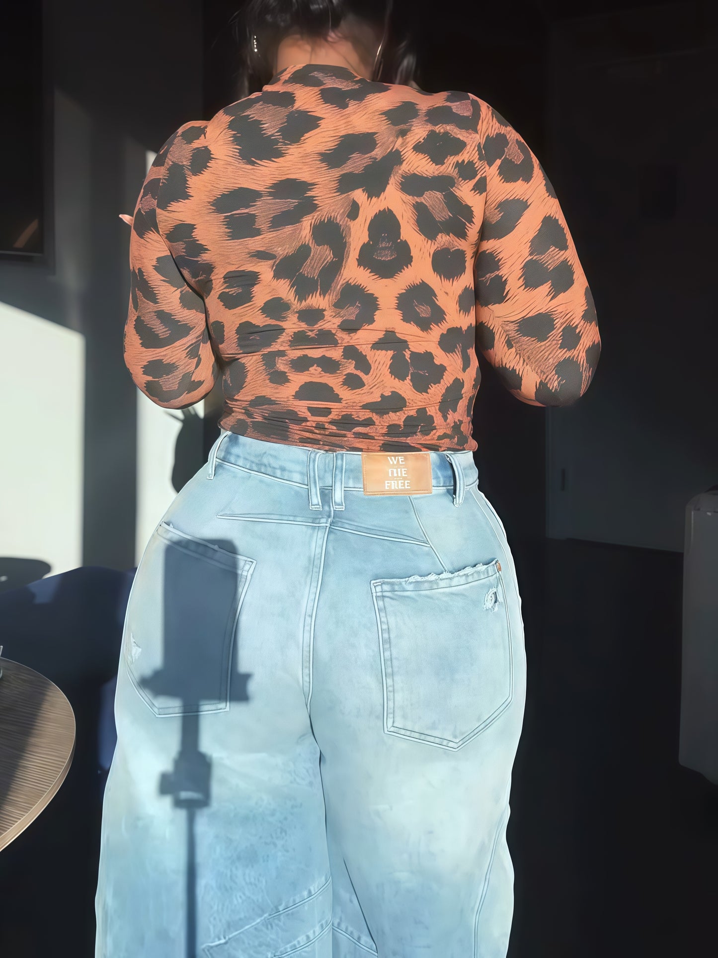 Naked Print Bodysuit