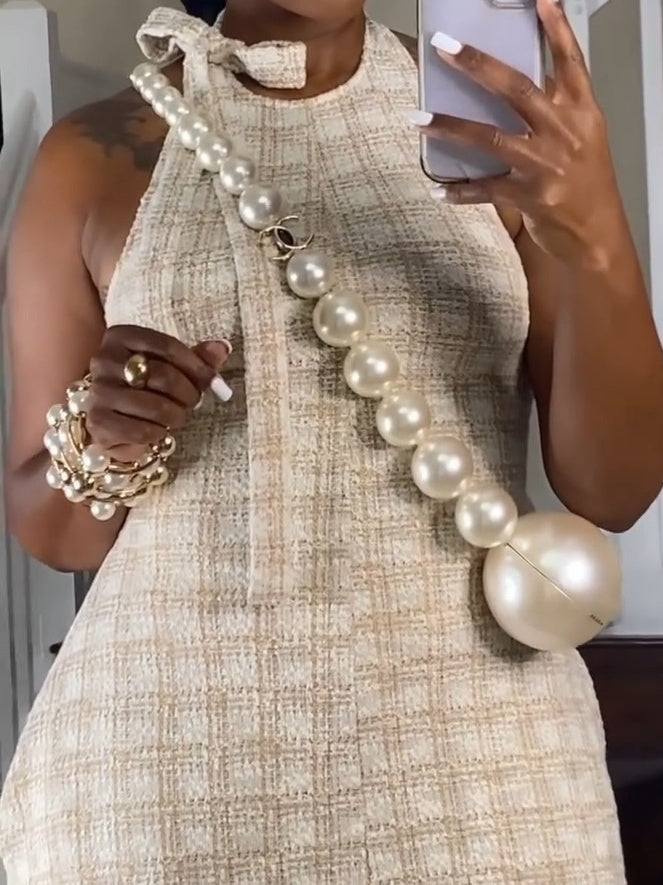 Pearl Necklace Bag