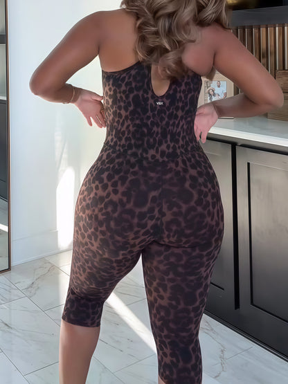 Animal Print Catsuit