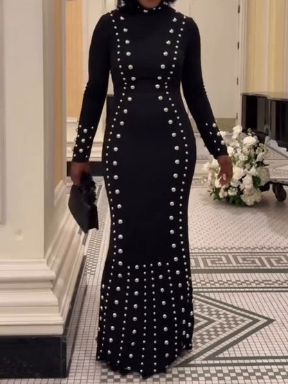 Vixen Studded Maxi Dress