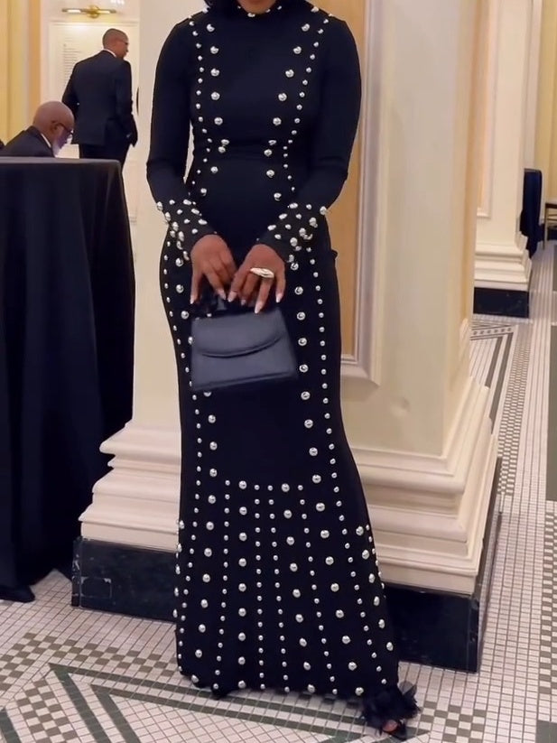 Vixen Studded Maxi Dress