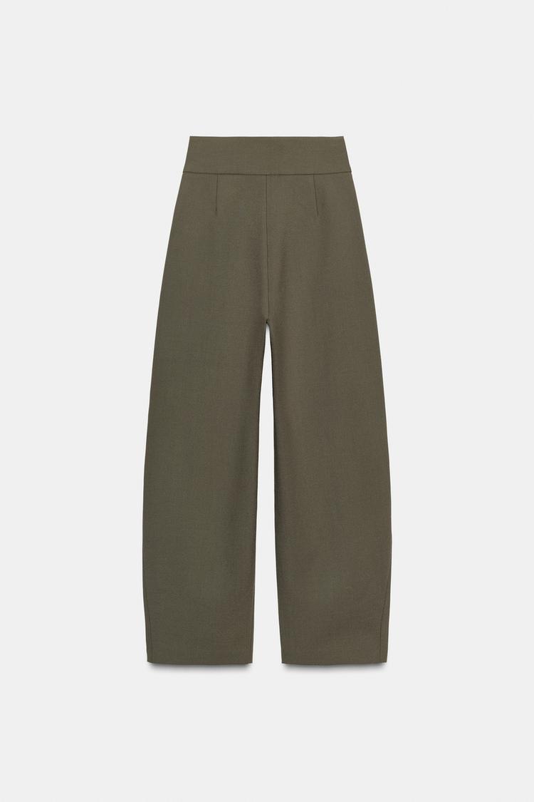 Balloon Trousers With Pleats