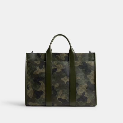 WESLEY TOTE IN SIGNATURE CAMO PRINT