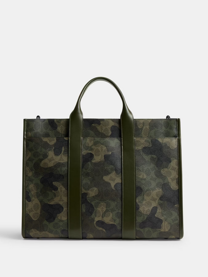 WESLEY TOTE IN SIGNATURE CAMO PRINT