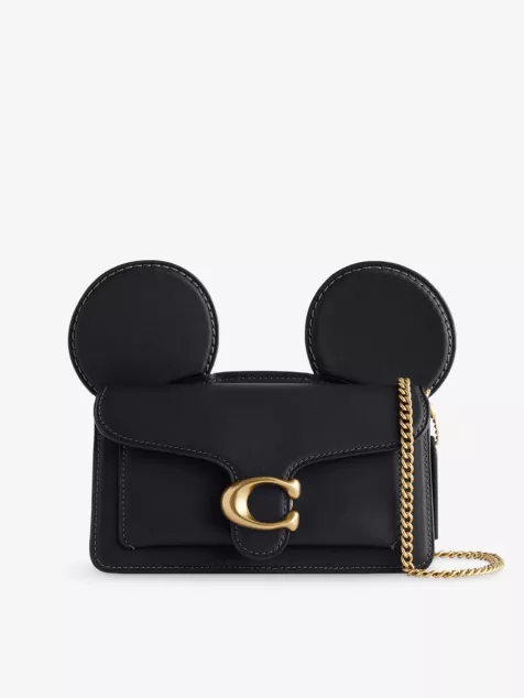 Mickey Tabby Leather Cross Body Bag