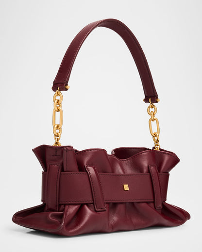 Mini Belted Leather Shoulder Bag