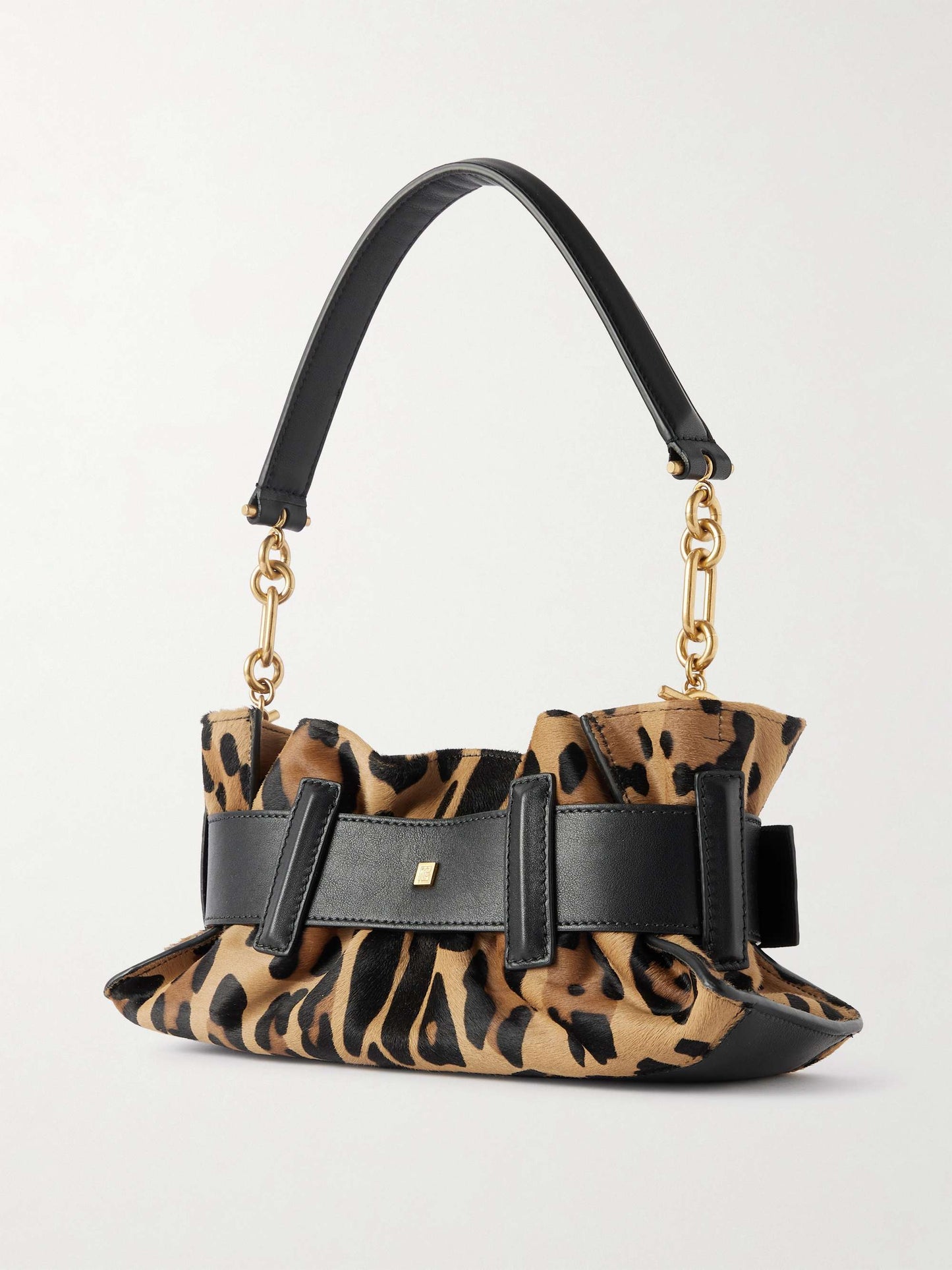 Mini Belted Leather Shoulder Bag