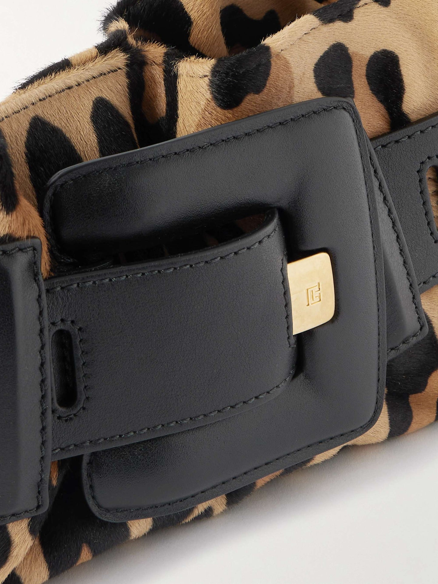 Mini Belted Leather Shoulder Bag