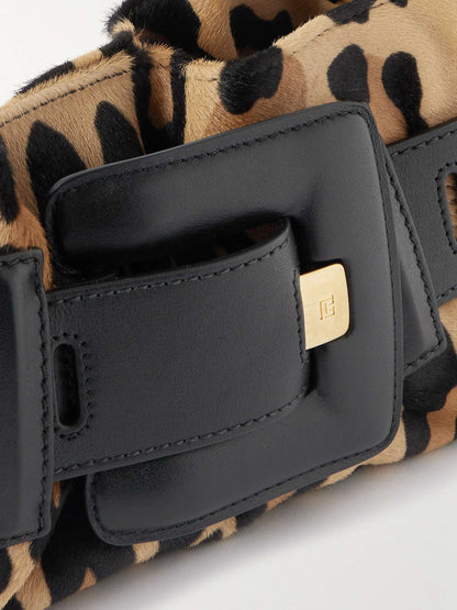 Mini Belted Leather Shoulder Bag