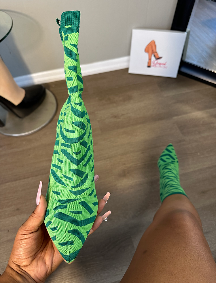 Multi-print Sock Fit Booties