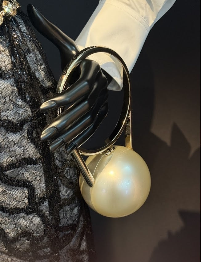 Pearl Halo Luxe Handbag