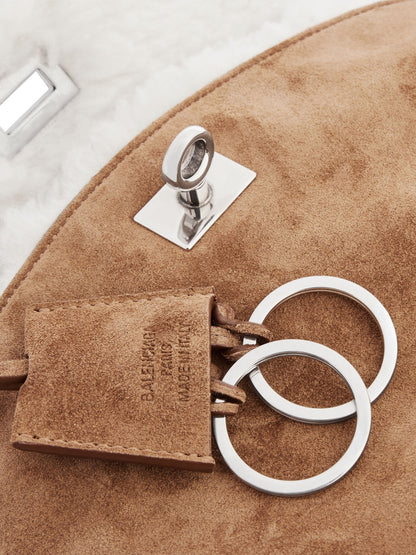 Fluffy Shearling Crossbody Tote