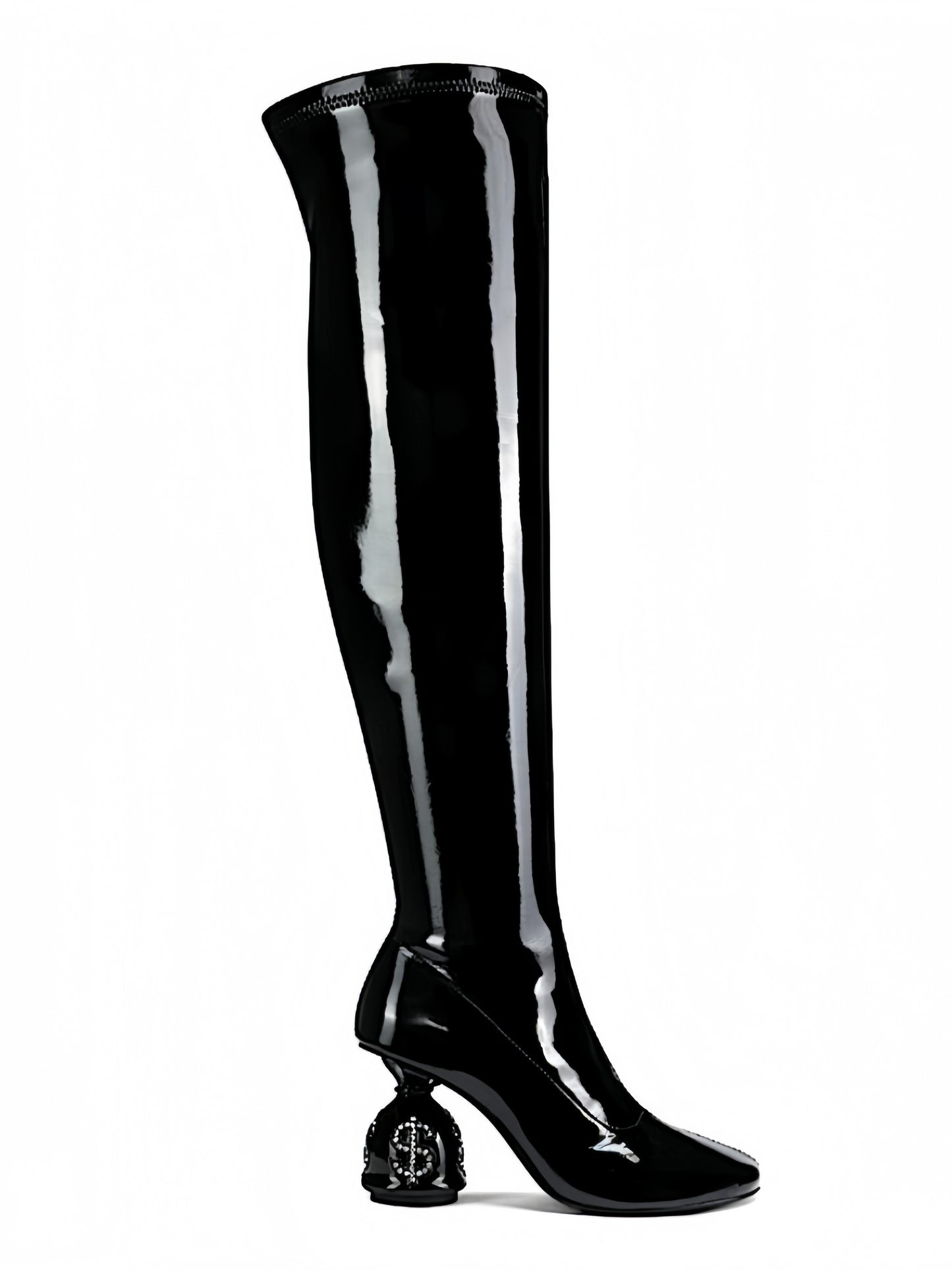 Stretch Thigh High Boot