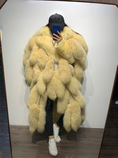 Long Fur Warm Coat