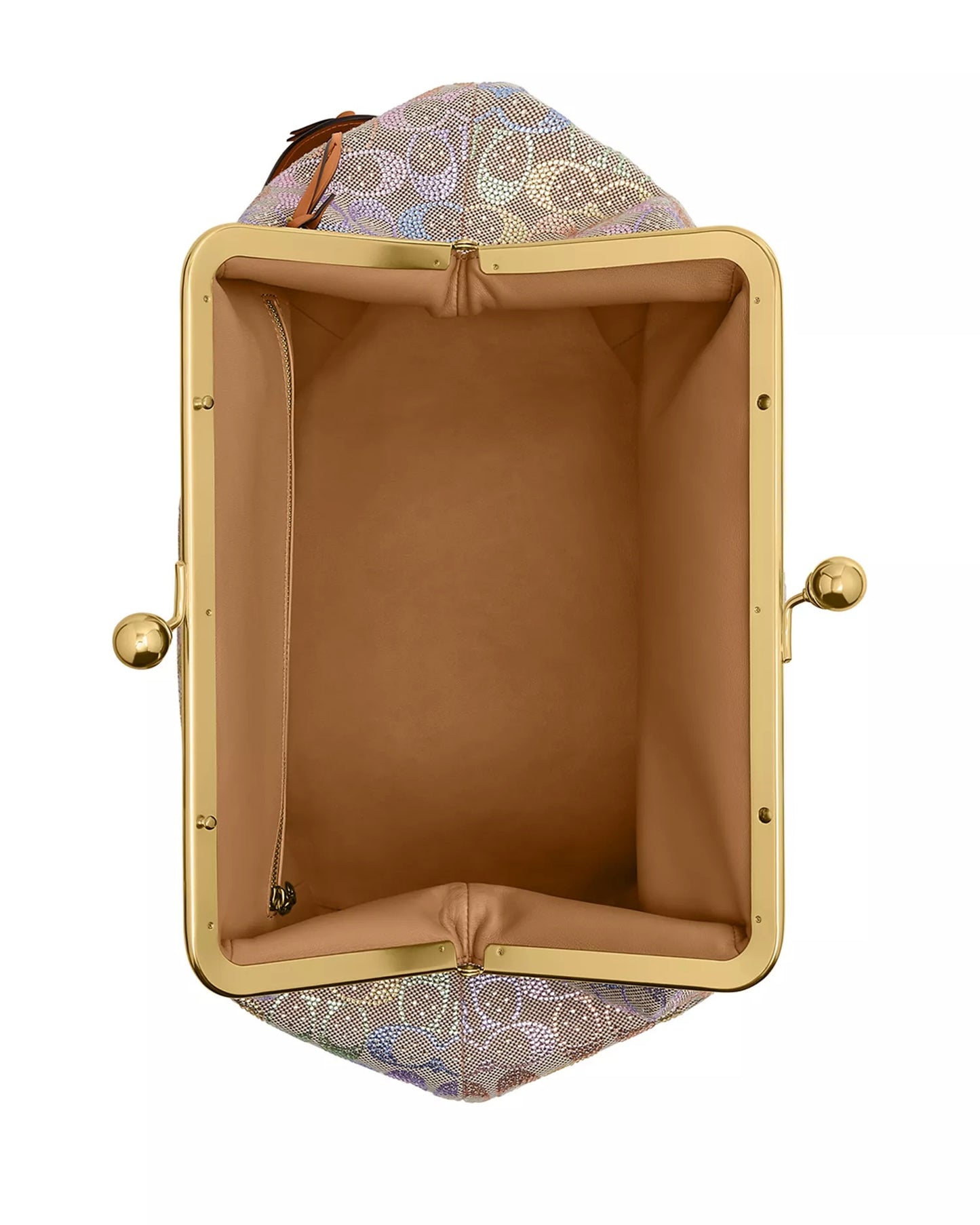 Crystal Jacquard Hobo Bag