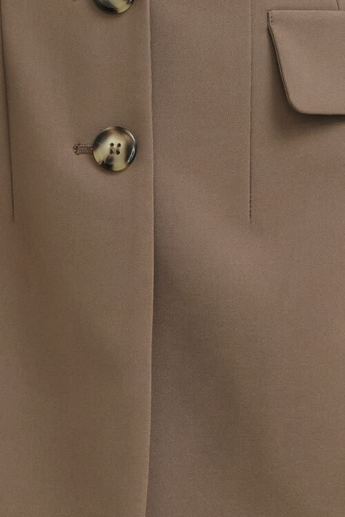 Classic Black Tailored Blazer Dress