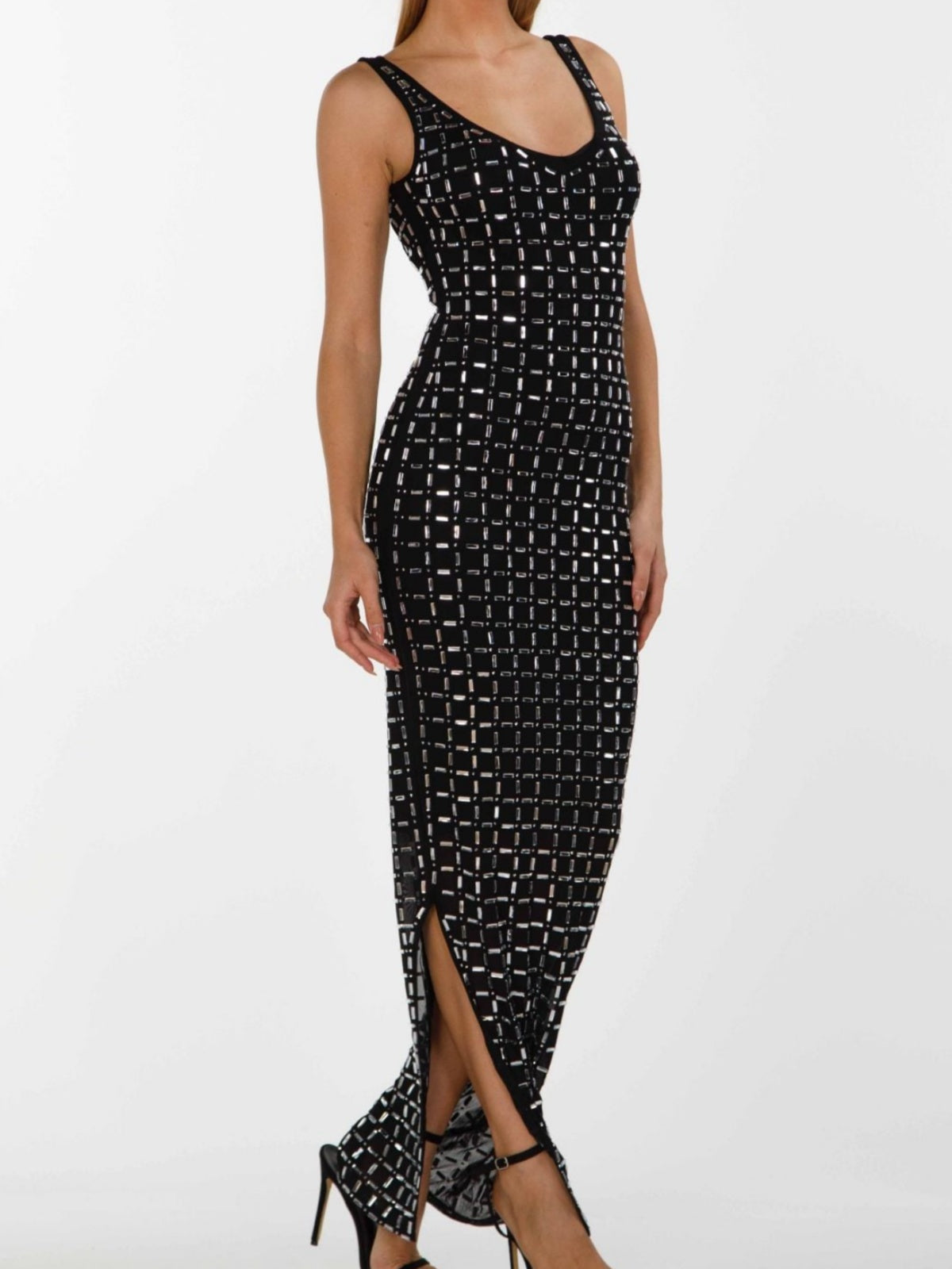 Rhinestone Maxi Dress