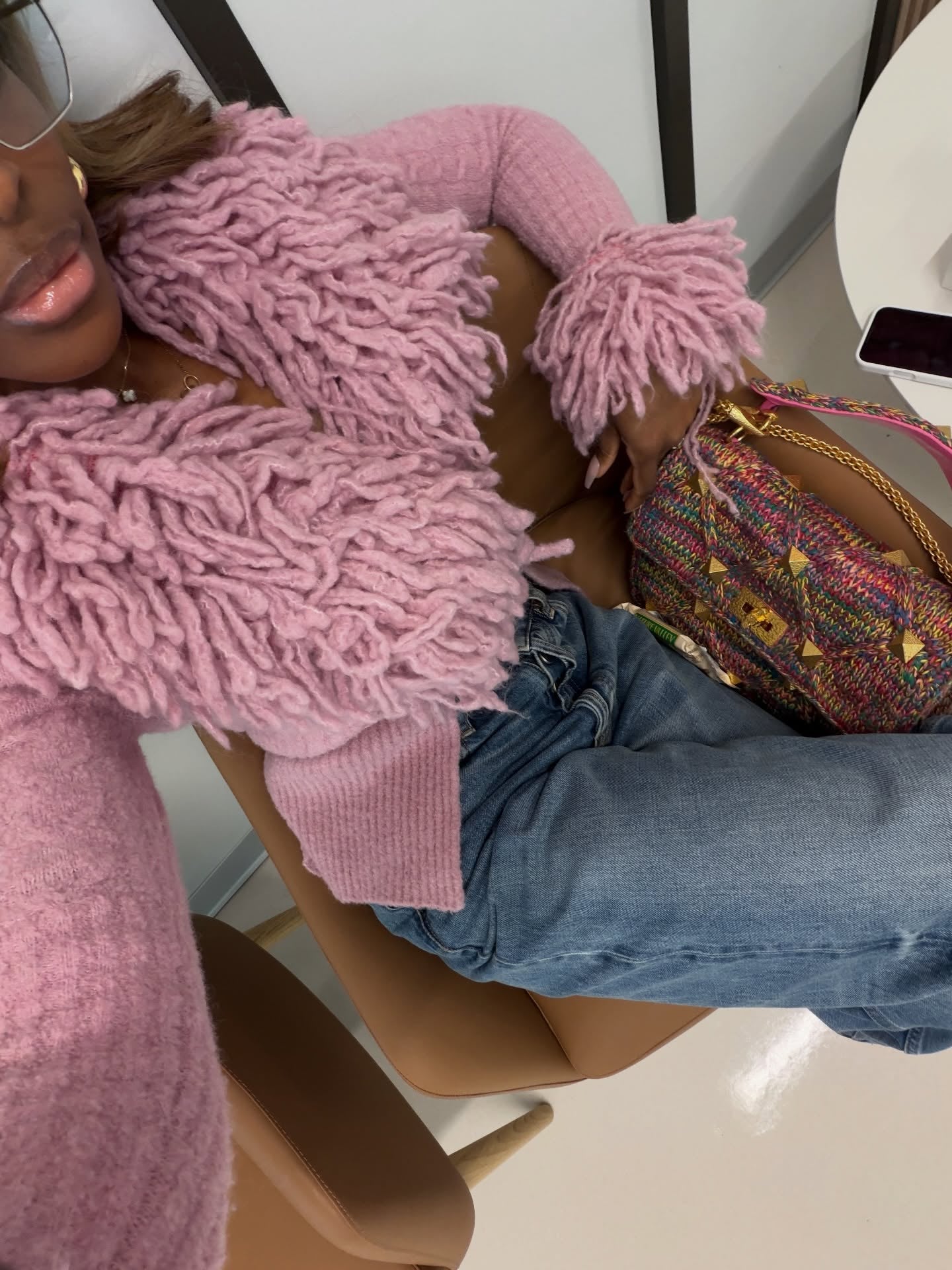 Pinkling Embroidered Cardigan