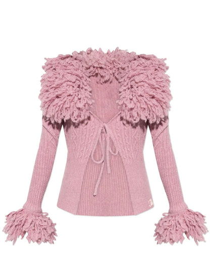Pinkling Embroidered Cardigan