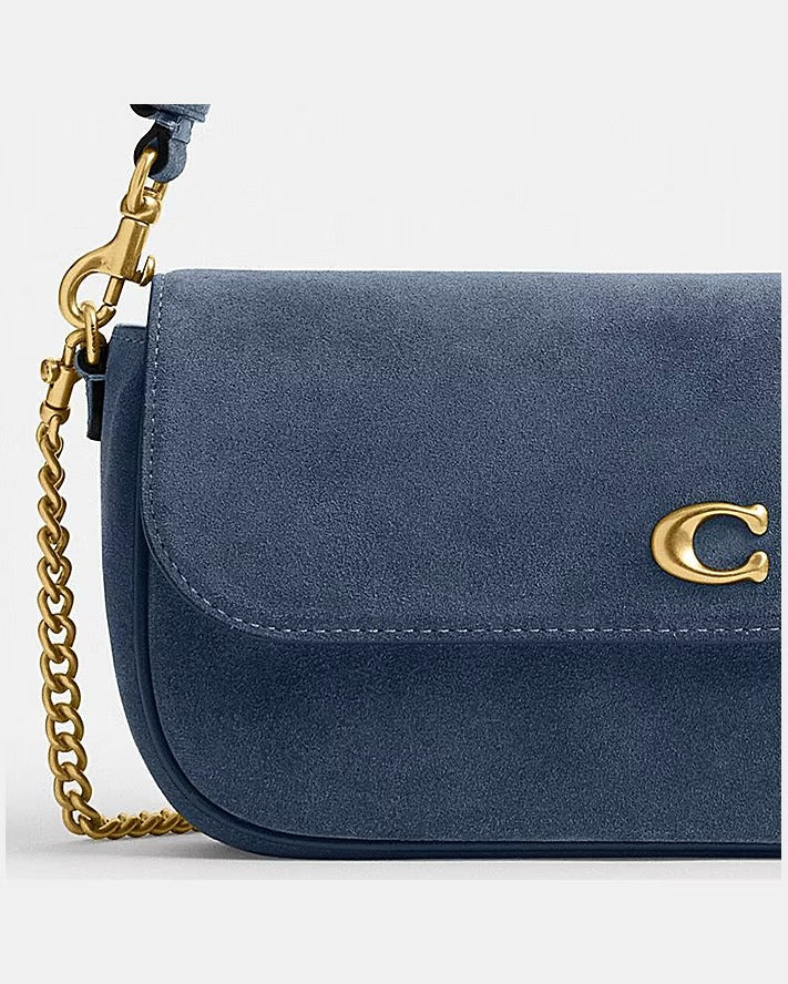 Suede Tabby Shoulder Bag