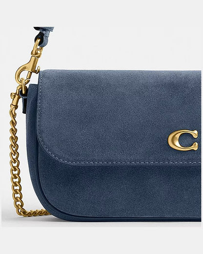 Suede Tabby Shoulder Bag