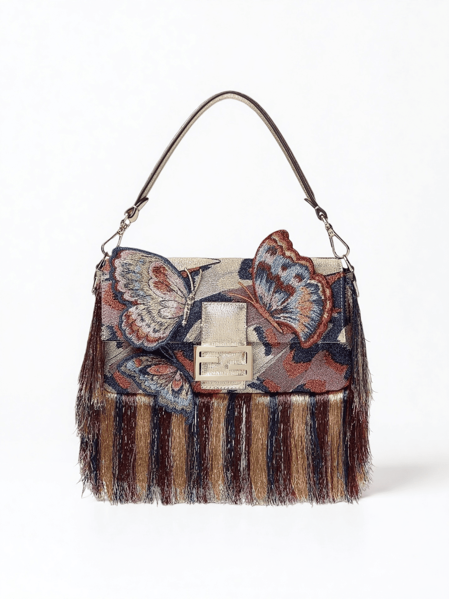 Butterfly Wings Disco Sequins Baguette Tags