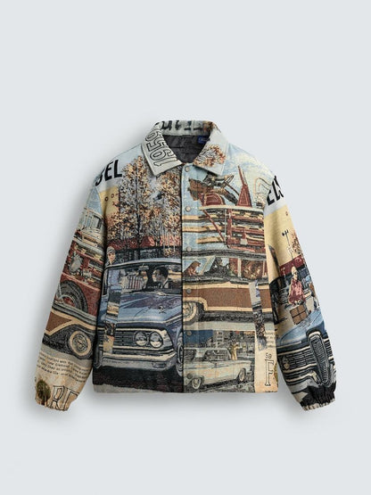 Ford Jacquard Padded Jacket