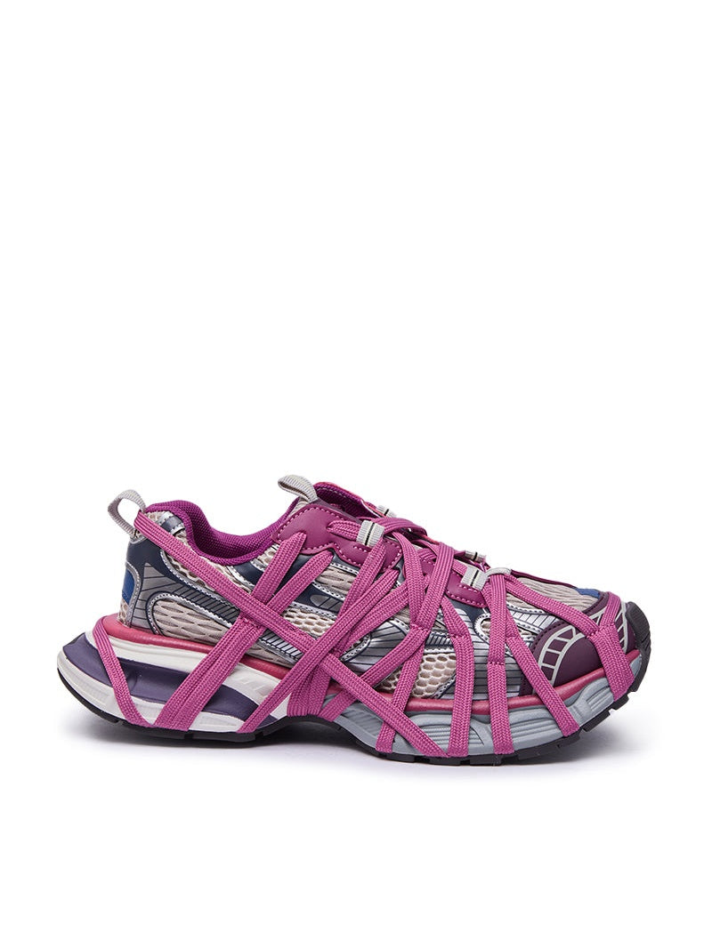 Purple Lace Up Sneaker