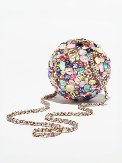 Rhinestone Sphere Bags