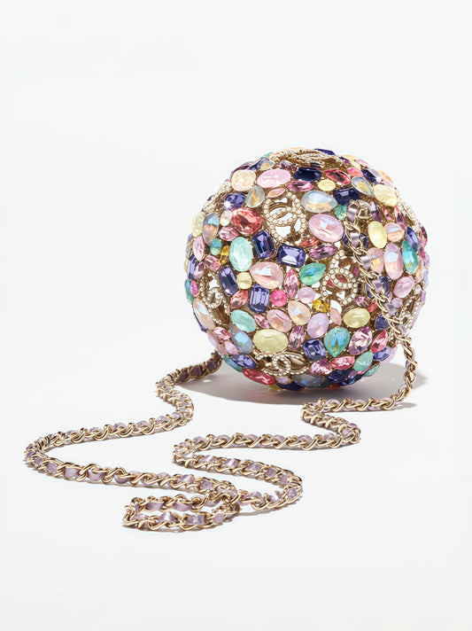 Rhinestone Sphere Bags