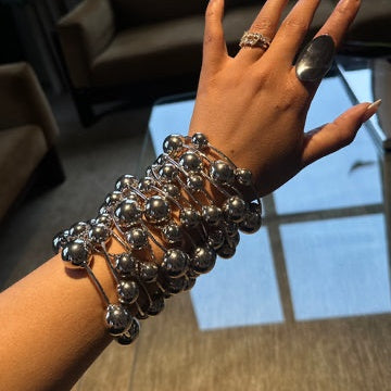 Crystal Pearl Blessing Bracelet