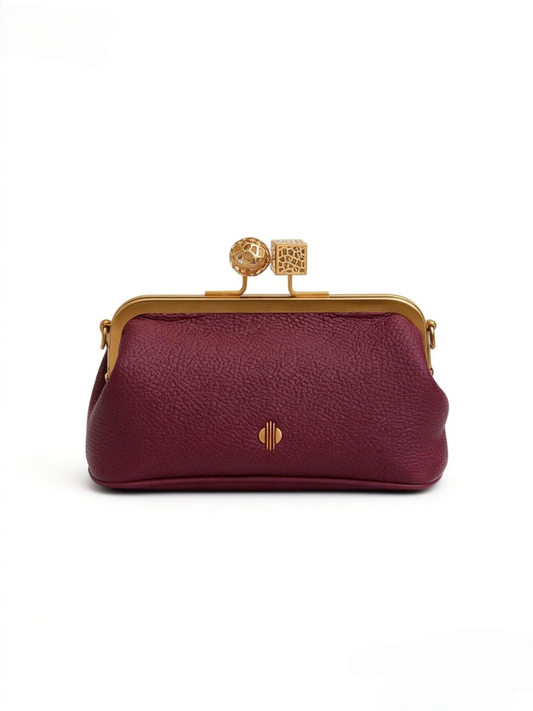 Medium/Mini Kiss Lock Clutch